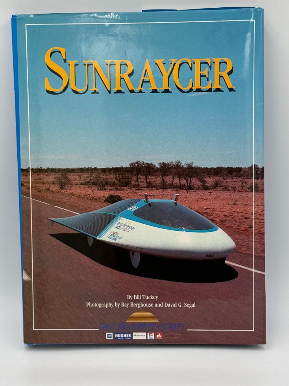 SUNRAYCER Book Solar charged powered Car 1989 TUCKEY 248pg GM HUGHES AIRCRAFT